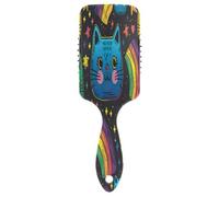 Lgbt Pride Month Cute Cats Stars 3d Hair Brush, Hair Detangler Brushes, Comb Women