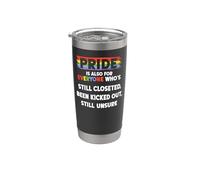 LGBT Pride Rainbow Pride is Also for Everyone Stainless Steel Insulated Tumbler