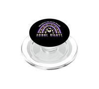 LGBT Quote Equal Rights Nonbinary Rainbow PopSockets PopGrip for MagSafe