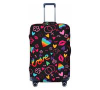 Lgbt Rainbow For Pride Travel Luggage Covers - Elasticity Suitcase Covers Protector for Luggage 18-32 Inch