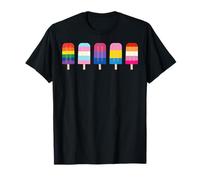 LGBT Rainbow Ice Cream LGBTQ Pride T-Shirt