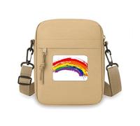 LGBT Rainbow Transgender Crossbody Bag Cell Phone Purses Handbag Shoulder Mini Bag