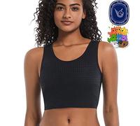 LGBT UNICORNS Chest Binder, Pullover Design Binder Trans, Moisture-Wicking, with 1PC Fragrance Card & 1PC Sticker, Black, Black, XXL