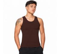 LGBT UNICORNS Long Tank Chest Binder for Trans FTM, Tomboy & Non-Binary, Soft Elastic Transgender Swim Binder Everyday Binder, Coffee, Large