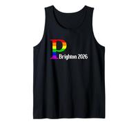 LGBT Vibrant Gay Pride Brighton Tank Top