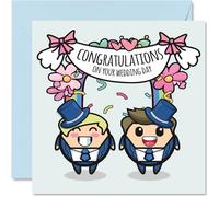 LGBT Wedding Cards for Couples, Congratulations on your Wedding Day