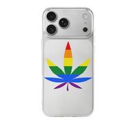 LGBT Weed Gay Proud Funny Case Compatible with iPhone 17 17 Air 17 Pro 17 Pro Max Protective Phone Cover