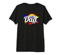 LGBTQ Best Gay Dad Premium T-Shirt