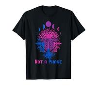 LGBTQ Bisexual Flag Not A Phase Bisexual Tree Bisexuality T-Shirt