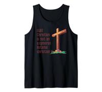LGBTQ Christian NOT an Oxymoron Hateful Christian is Meme Tank Top