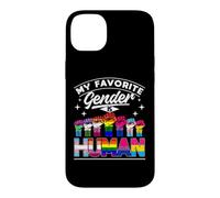 LGBTQ+ Equality Empowerment My Favorite Gender is Human Case for iPhone 14 Plus