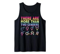 LGBTQ Flag - I Gender - There Are More Than 2 Genders Tank Top