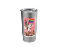 LGBTQ Flag Tarot Card Finger for a Tarot Reader Stainless Steel Insulated Tumbler