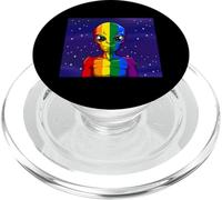 LGBTQ gay Alien Science Fiction Alien LGBTQ PopSockets PopGrip for MagSafe
