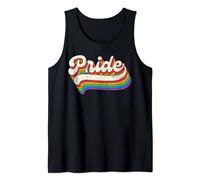 LGBTQ Gay Pride Vintage Ally Rainbow Lesbian Bisexual Trans Tank Top