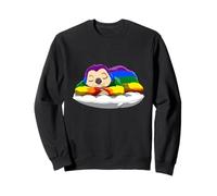 LGBTQ Gay Sleeping Sloth Rainbow Pride Week Nap Sweatshirt