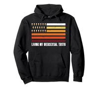 LGBTQ Humor Beersexual Living My Beersexual Truth Pullover Hoodie