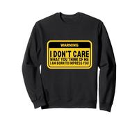 LGBTQ - I dont care what you think about me Sweatshirt