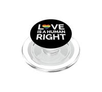 LGBTQ Love Is A Human Right Gay LGBT Pride Month PopSockets PopGrip for MagSafe