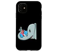 LGBTQ Mama Transgender Elephant Kid Rainbow Love Case for iPhone 11