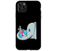 LGBTQ Mama Transgender Elephant Kid Rainbow Love Case for iPhone 11 Pro Max