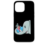 LGBTQ Mama Transgender Elephant Kid Rainbow Love Case for iPhone 13 Pro Max