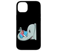LGBTQ Mama Transgender Elephant Kid Rainbow Love Case for iPhone 14 Plus