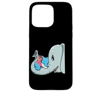 LGBTQ Mama Transgender Elephant Kid Rainbow Love Case for iPhone 15 Pro Max