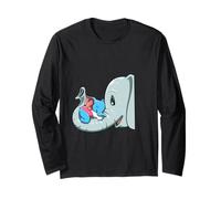LGBTQ Mama Transgender Elephant Kid Rainbow Love Long Sleeve T-Shirt