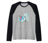 LGBTQ Mama Transgender Elephant Kid Rainbow Love Raglan Baseball Tee