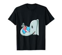 LGBTQ Mama Transgender Elephant Kid Rainbow Love T-Shirt