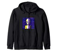 LGBTQ nonbinary Alien Science Fiction Alien LGBTQ Zip Hoodie