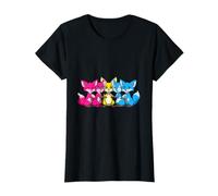 LGBTQ Pansexual Fox Rainbow Lesbian Pansexual Pride Love T-Shirt