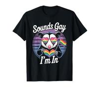 LGBTQ Pride Month Gay | Sounds Gay Funny Possum Gay Pride T-Shirt