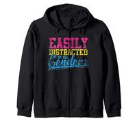 LGBTQ Pride Month Queer Pansexual Proud Pan Flag Pansexual Zip Hoodie