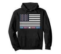 LGBTQ Pride Trans Lives are Human Rights Pullover Hoodie