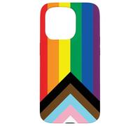 LGBTQ+ Progress Pride Flag Case for iPhone 15 Pro