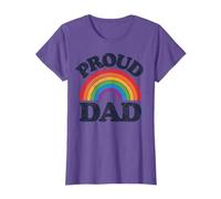 LGBTQ Proud Dad Gay Pride LGBT Ally Rainbow Father's Day T-Shirt
