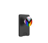 LGBTQ RAINBOW FLAG PROGRESS QUASAR BANNER VERTICAL PopSockets PopWallet for MagSafe