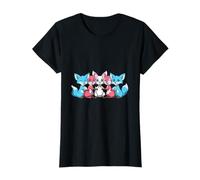 LGBTQ Transgender Fox Rainbow Lesbian Transgender Pride Love T-Shirt
