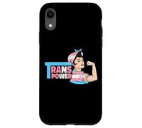 LGBTQ Transgender Power Equality Stong Woman Trans Pride Case for iPhone XR