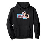 LGBTQ Transgender Power Equality Stong Woman Trans Pride Pullover Hoodie