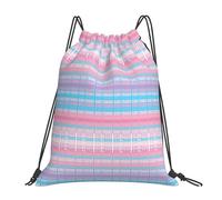 Lgbtq Transgender Pride Unisex Drawstring Bag Lightweight Drawstring Backpack Adjustable Gym Sack For Football Climbing Swim