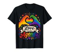 LGBTQI Love is The Agenda LGBT T-Shirt