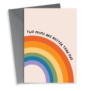 LGBTQIA+ Mother's Day Card - Two Mums Are Better Than One
