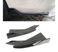 LGDONGFC 2 Pcs Car Rear Bumper Lip Spoiler for Jaguar XE X760 Sedan 2015-2019 2020 2021 2022 2023 2024, Rear Corner Rear Llip Diffuser Spoiler Side Fin Scratch Protector Car Accessories,Carbon Fiber