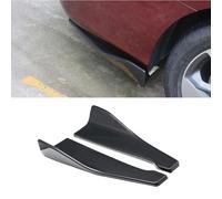 LGDONGFC 2 Pcs Car Rear Bumper Lip Spoiler for VW Up! 2011 2012 2013 2014 2015 2016, Rear Corner Rear Llip Diffuser Spoiler Side Fin Scratch Protector Car Accessories,Carbon Fiber