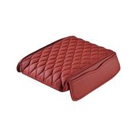 LGDONGFC Car Center Console Cover for Acura TSX Sport Wagon 2010 2011 2012 2013 2014, Leather Arm Rest Cover for Car with 2 Storage Bags Armrest Cover Cushion Accessories,Red