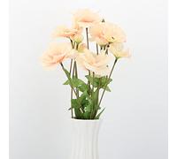 LGEGE Artificial Flowers Butterfly Ranunculus 3 Pcs - Champagne Fake Flowers Silk Fabric Simulation Flowers for Home Kitchen Office Hotel Decoration Floral Arrangement Centerpieces for Table
