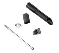 LGEGE Bike Quill Stem Adapter, Adjustable Bicycle Front Fork Extension Tube 25.4 mm to 28.6mm for 1-1/8" Threadless Size Converter